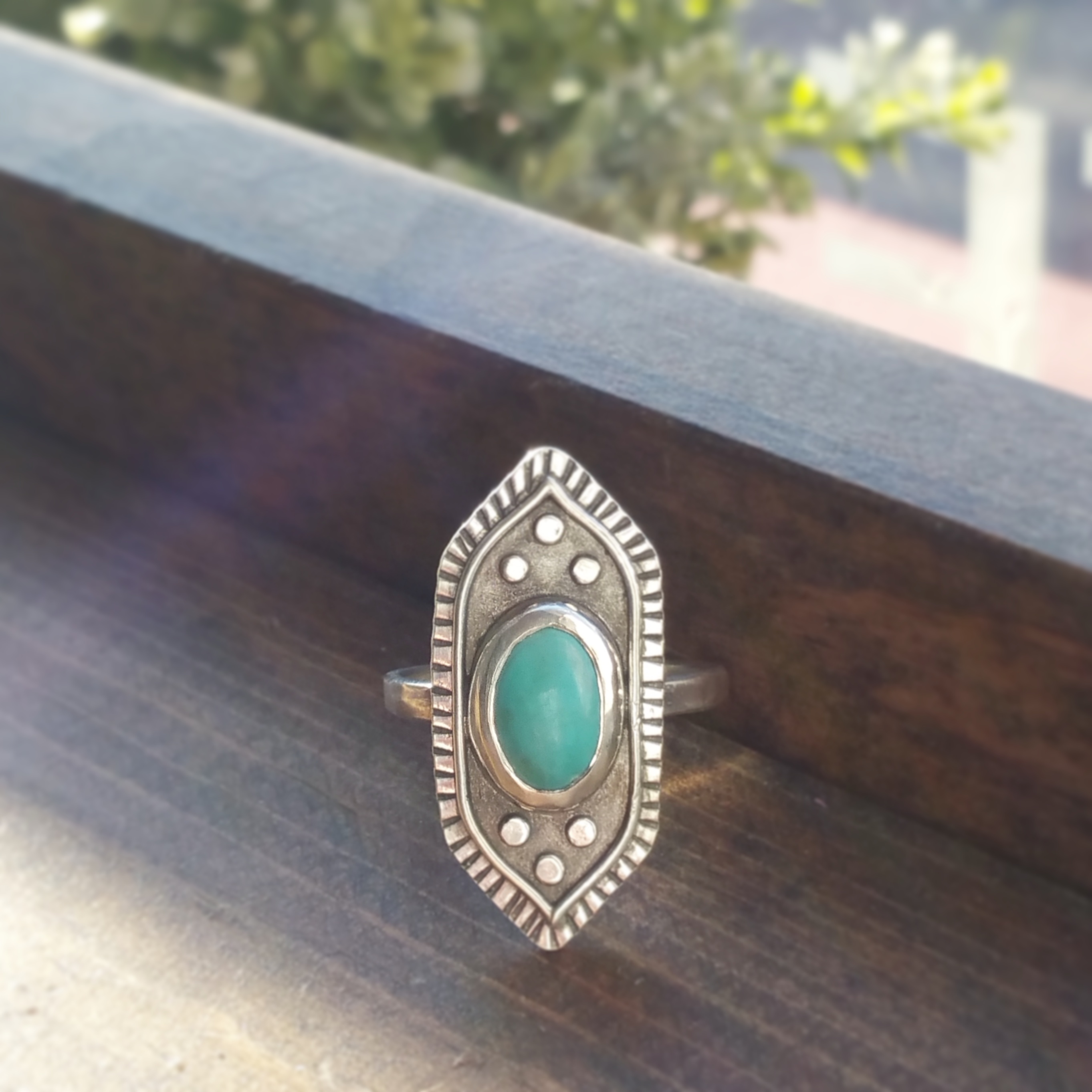 Moroccan-Lotus-flower-inspired-turquoise-ring